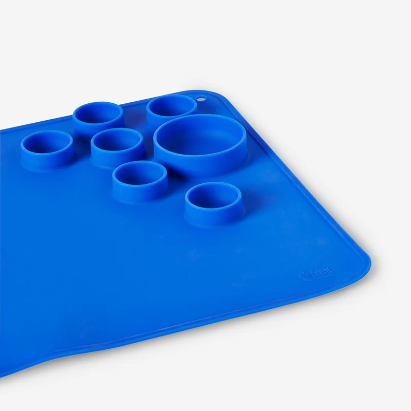 Blue hobby mat for kids
