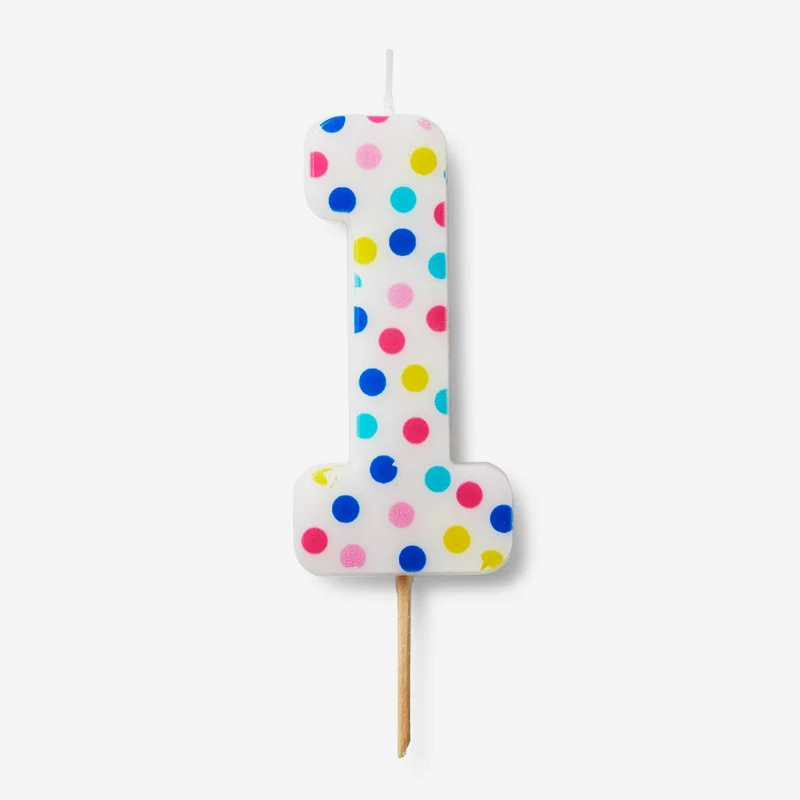 Cake Candle Number 1