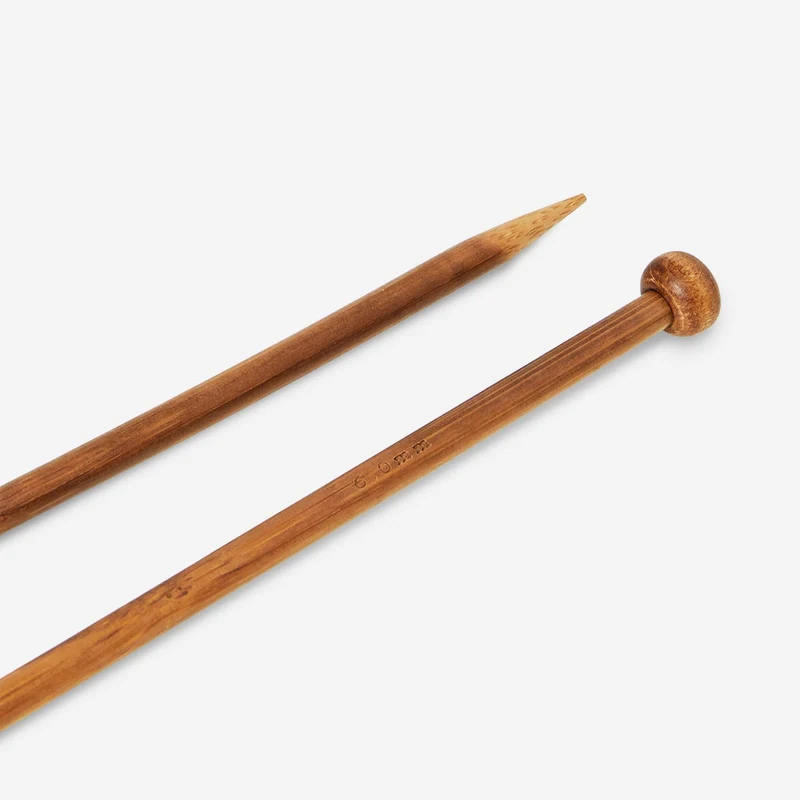 Knitting needles. 6 mm