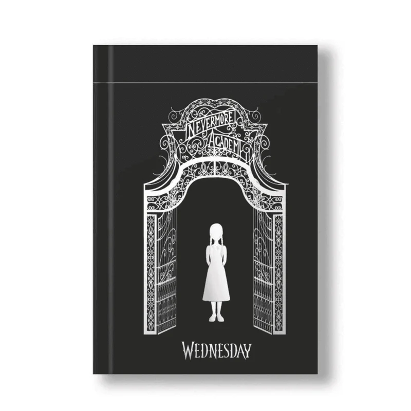 Libreta A5 Wednesday de Netflix Ideal para Fans de la Serie