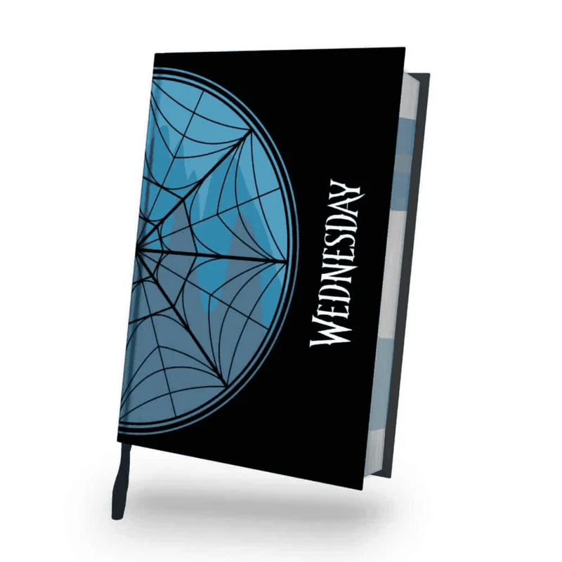 Cuaderno A5 Miércoles Addams - Diseño Colorido