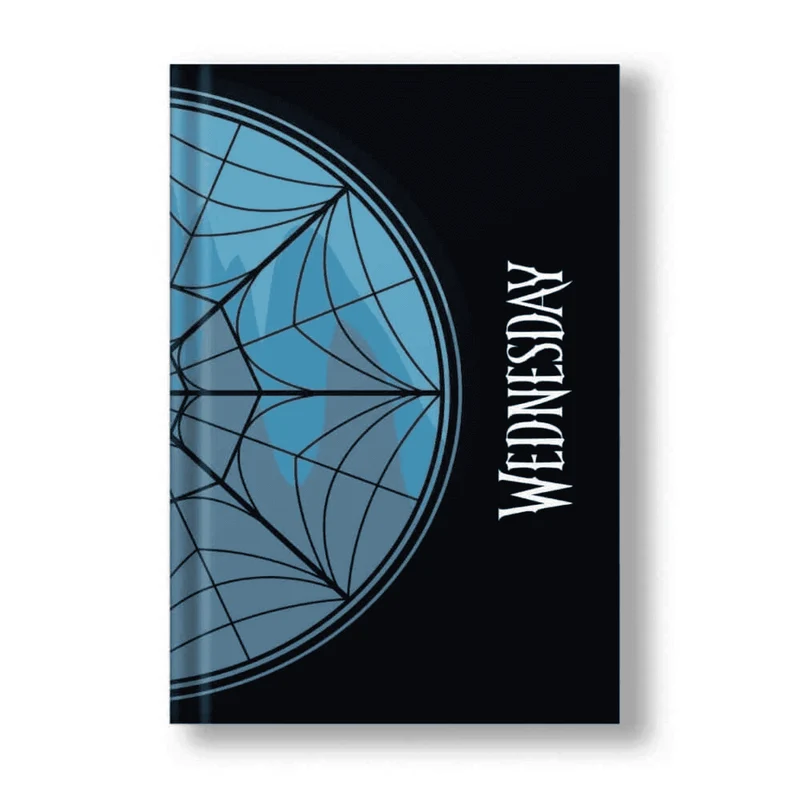 Cuaderno A5 Miércoles Addams - Diseño Colorido
