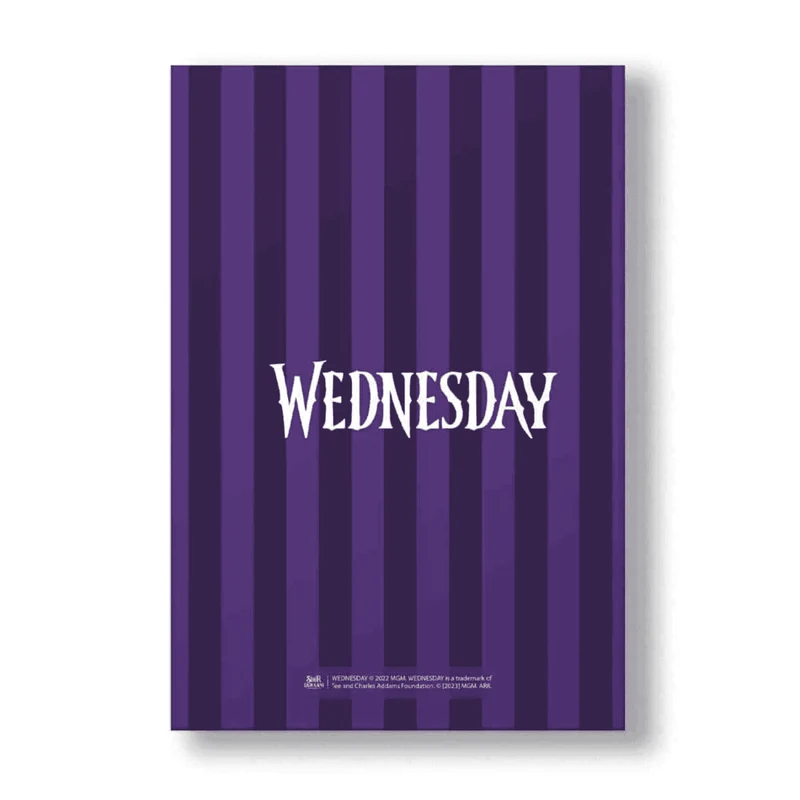 Cuaderno A5 Miércoles Addams - Diseño Nevermore