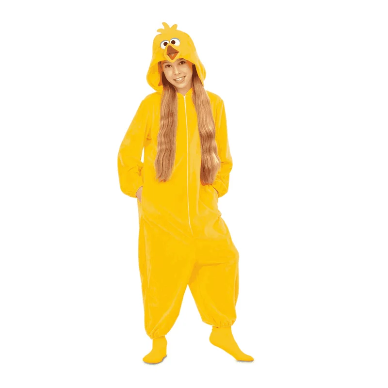 Disfraz de Pijama gallina caponata 5-6 años infantil