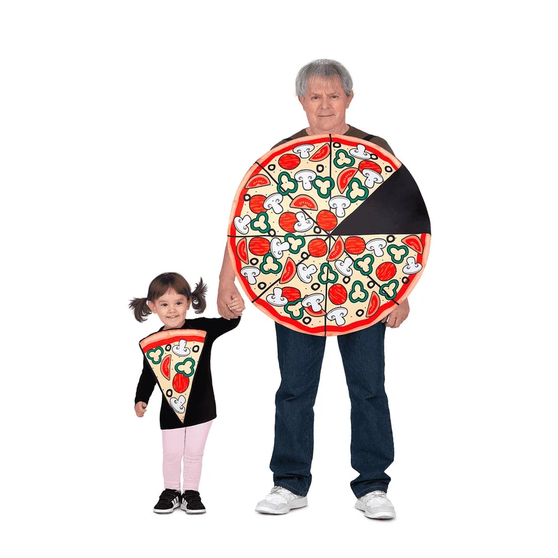 Disfraz de Pizza party one size adult adulto talla TALLA ÚNICA