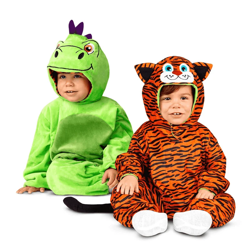 Disfraz de Dragon-tigre reversible 12-24 meses bebé