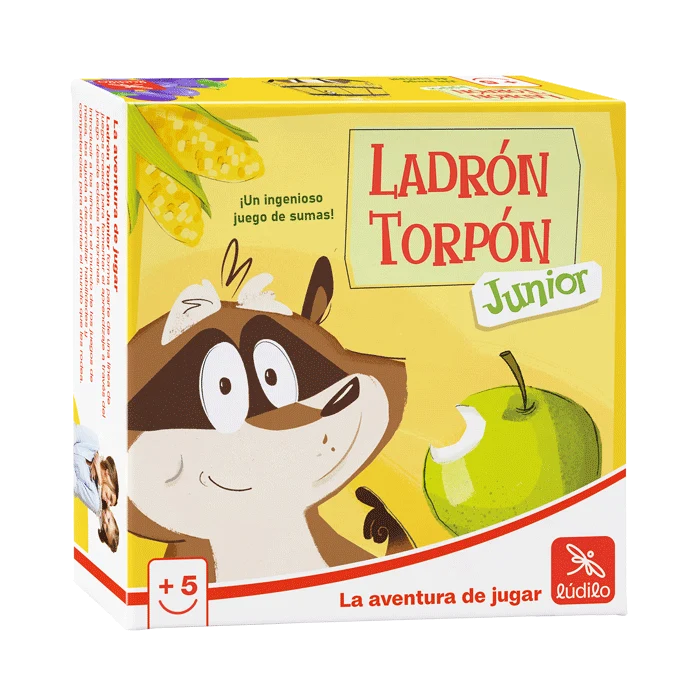 Ladrón Torpón Junior - Juego de mesa - Ludilo - 2-4 jugadores - 5+ años - 15 min