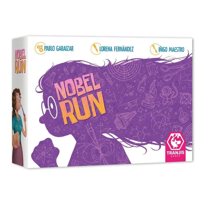 Nobel Run - Juego de mesa - Tranjis - 1-4 jugadores - 10+ años - 30 min