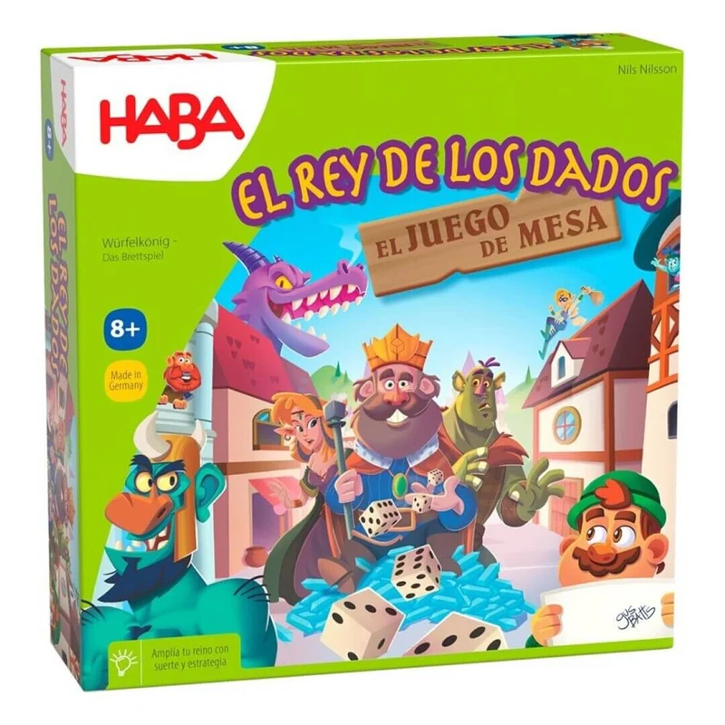 El Rey de los Dados El Juego de Mesa - Juego de mesa - Haba - 2-4 jugadores - 8+ años - 45 min