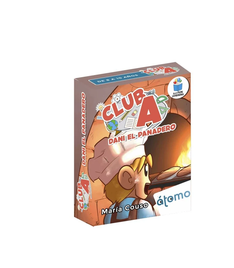 CLUB A Dani el Panadero - Juego de mesa - Atomo - 2-3 jugadores - 8+ años - 15 min