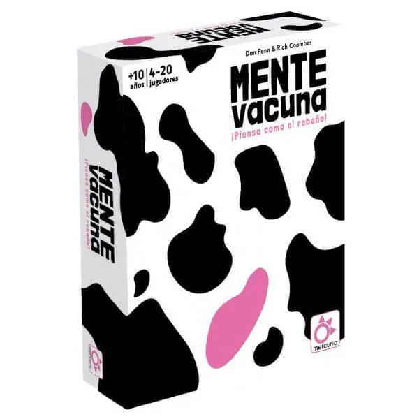 Mente Vacuna - Juego de mesa - Mercurio - 4-20 jugadores - 10+ años - 20 min