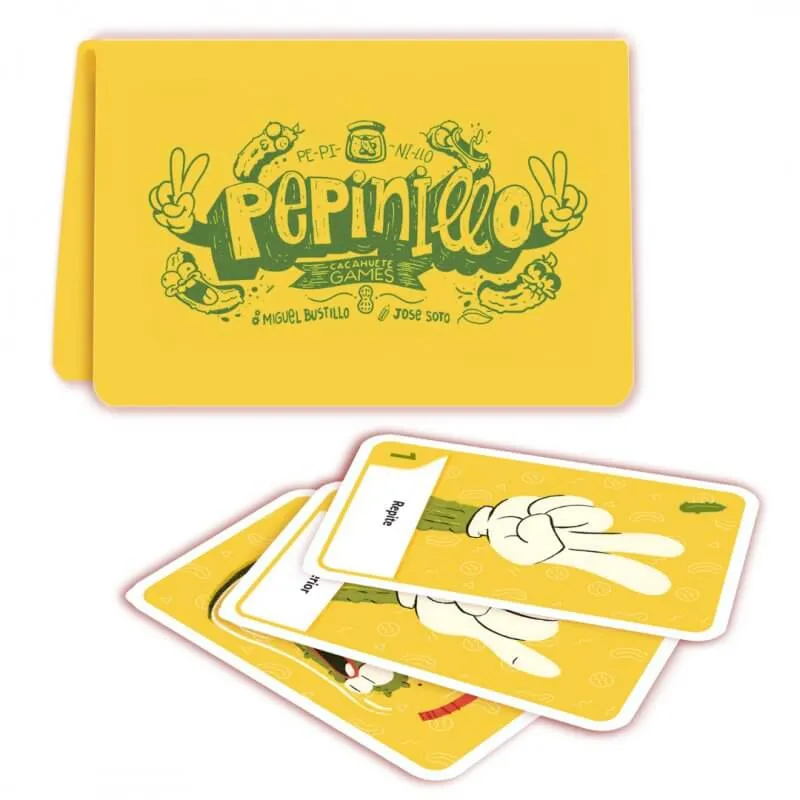 Pepinillo - Juego de mesa - Cacahuete Games - 2-30 jugadores - 8+ años - 15 min