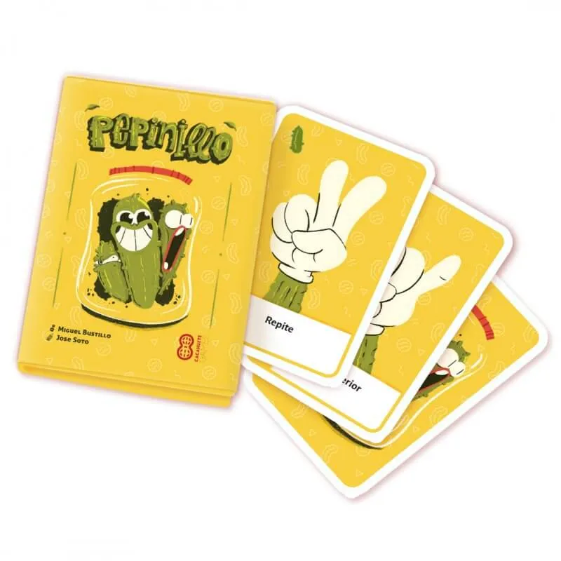 Pepinillo - Juego de mesa - Cacahuete Games - 2-30 jugadores - 8+ años - 15 min