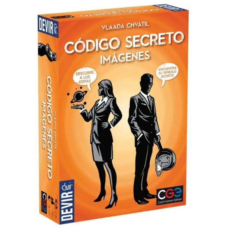Código secreto Imágenes - Juego de mesa - Devir - 2-8 jugadores - 10+ años - 15 min