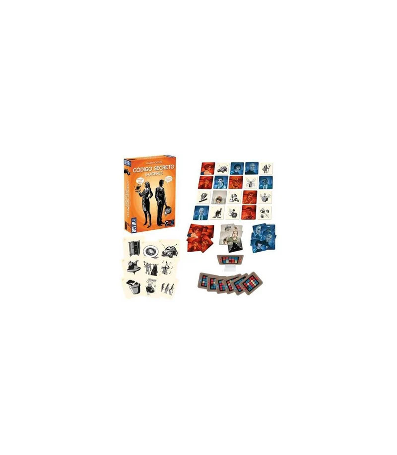 Código secreto Imágenes - Juego de mesa - Devir - 2-8 jugadores - 10+ años - 15 min