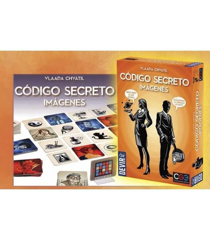 Código secreto Imágenes - Juego de mesa - Devir - 2-8 jugadores - 10+ años - 15 min