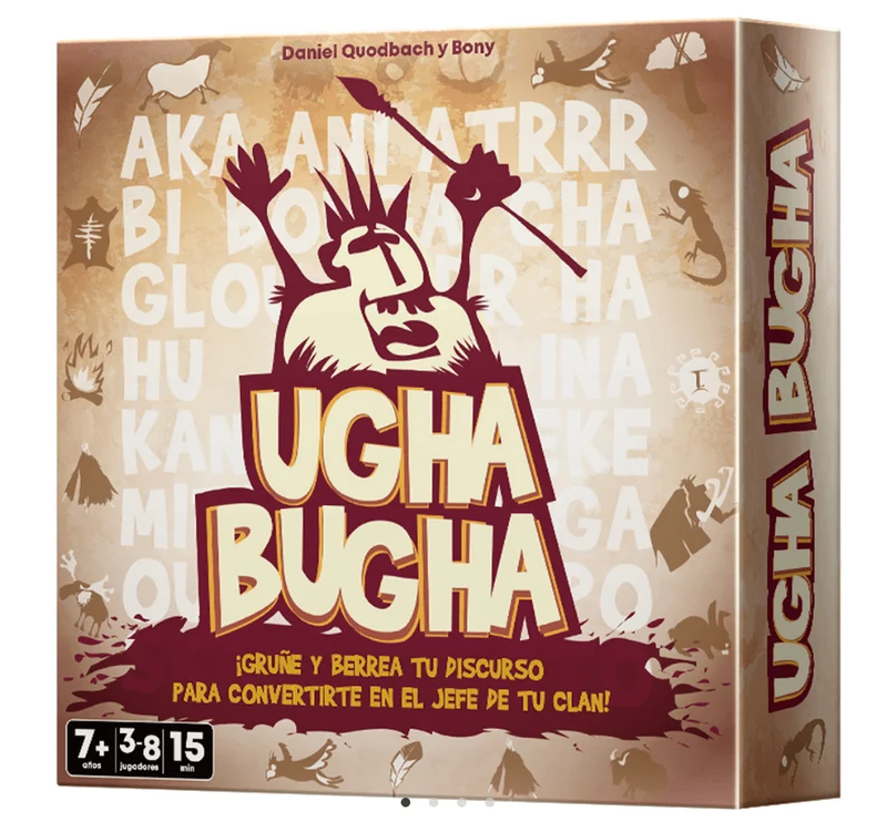 Ugha Bugha - Juego de mesa - Cocktail Games - 3-8 jugadores - 7+ años - 15 min