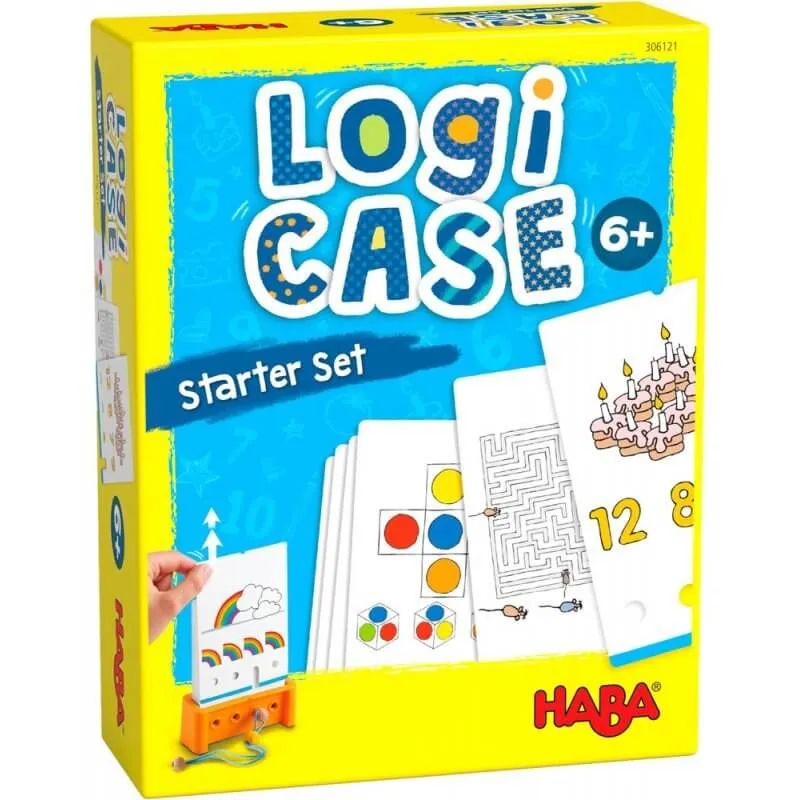 Logic case set iniciación - Juego de mesa - Haba - 1 jugador - 6+ años - 5-30 min