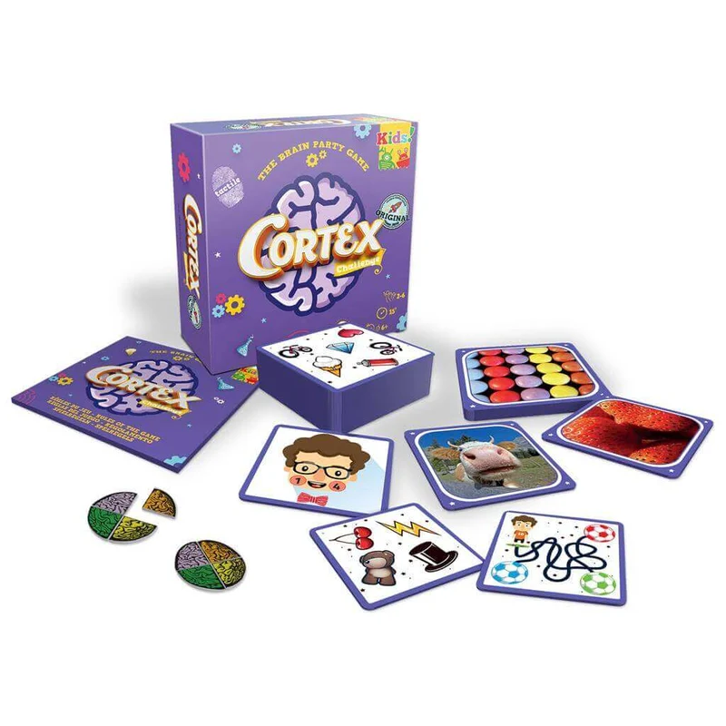 Cortex Kids - Juego de mesa - Zygomatic - 2-6 jugadores - 6+ años - 15 min