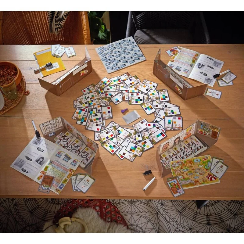 The Key – Sabotaje en el parque de atracciones - Juego de mesa - Haba - 1-4 jugadores - 8+ años - 15-20 min