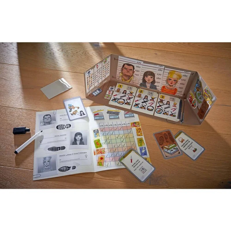 The Key – Sabotaje en el parque de atracciones - Juego de mesa - Haba - 1-4 jugadores - 8+ años - 15-20 min
