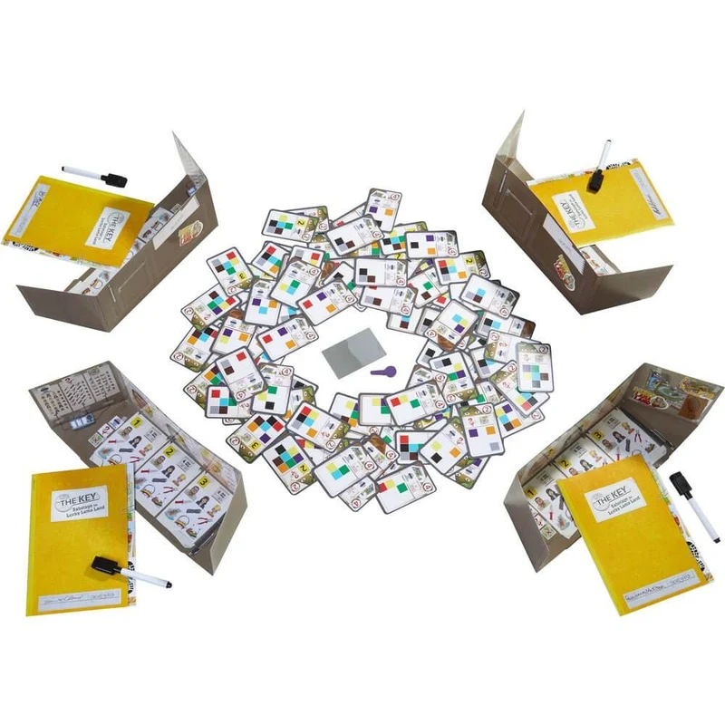 The Key – Sabotaje en el parque de atracciones - Juego de mesa - Haba - 1-4 jugadores - 8+ años - 15-20 min