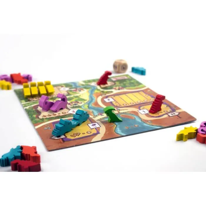 Draftosaurus - Juego de mesa - Zacatrus - 2-5 jugadores - 8+ años - 15 min