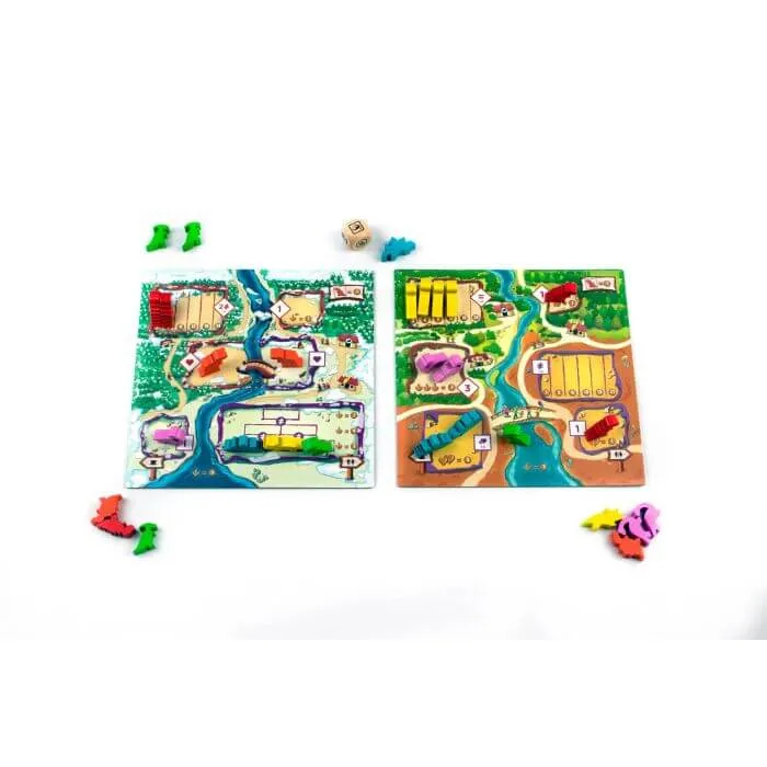Draftosaurus - Juego de mesa - Zacatrus - 2-5 jugadores - 8+ años - 15 min