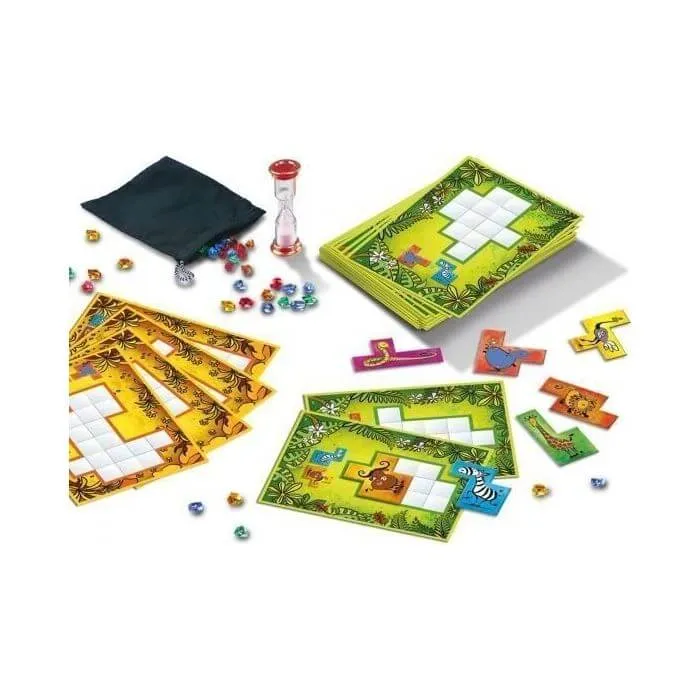 Ubongo Junior - Juego de mesa - Devir - 1-4 jugadores - 5+ años - 20 min