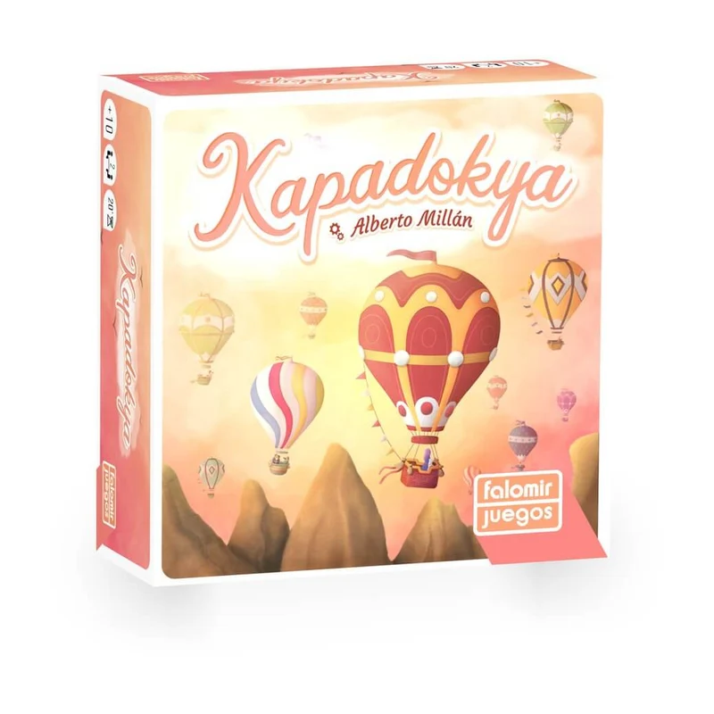 Kapadokya - Juego de mesa - FALOMIR - 2 jugadores - 10+ años - Menos de 30 min