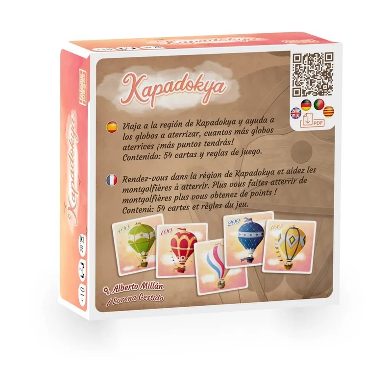 Kapadokya - Juego de mesa - FALOMIR - 2 jugadores - 10+ años - Menos de 30 min