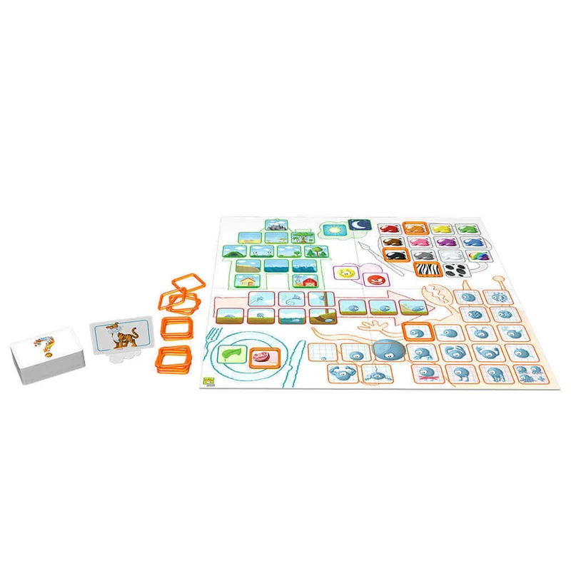 Concept Kids Animals - Juego de mesa - Repos Production - 2-12 jugadores - 4+ años - 20 min
