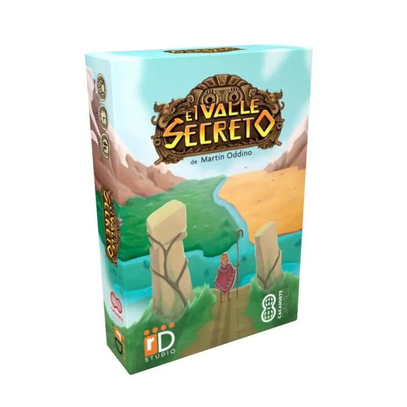 El Valle Secreto - Juego de mesa - Cacahuete Games - 2-4 jugadores - 10+ años - 30 min