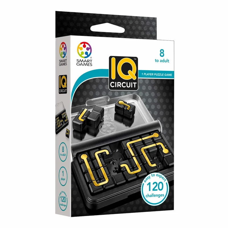 IQ Circuit - Juego de mesa - SmartGames - 1 jugador - 8+ años - 10 min
