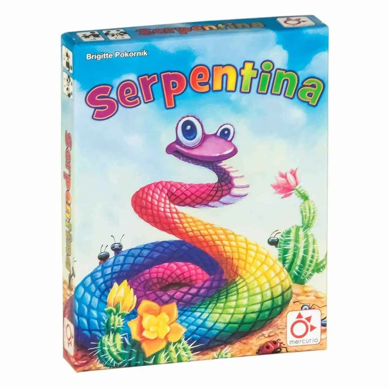 Serpentina - Juego de mesa - Mercurio - 2-5 jugadores - 4+ años - 15 min