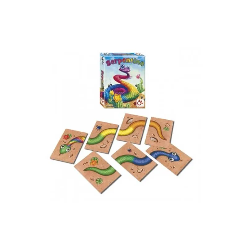 Serpentina - Juego de mesa - Mercurio - 2-5 jugadores - 4+ años - 15 min