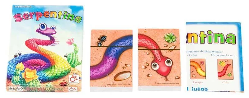 Serpentina - Juego de mesa - Mercurio - 2-5 jugadores - 4+ años - 15 min