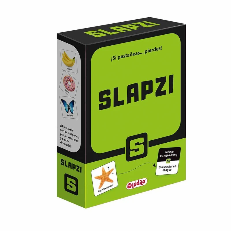 Slapzi - Juego de mesa - Ludilo - 2-8 jugadores - 6+ años - 15 min