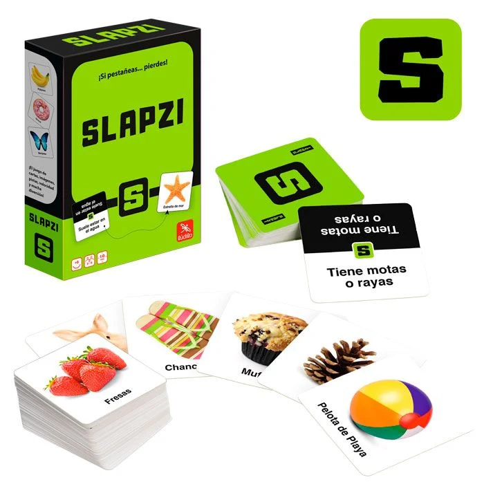 Slapzi - Juego de mesa - Ludilo - 2-8 jugadores - 6+ años - 15 min