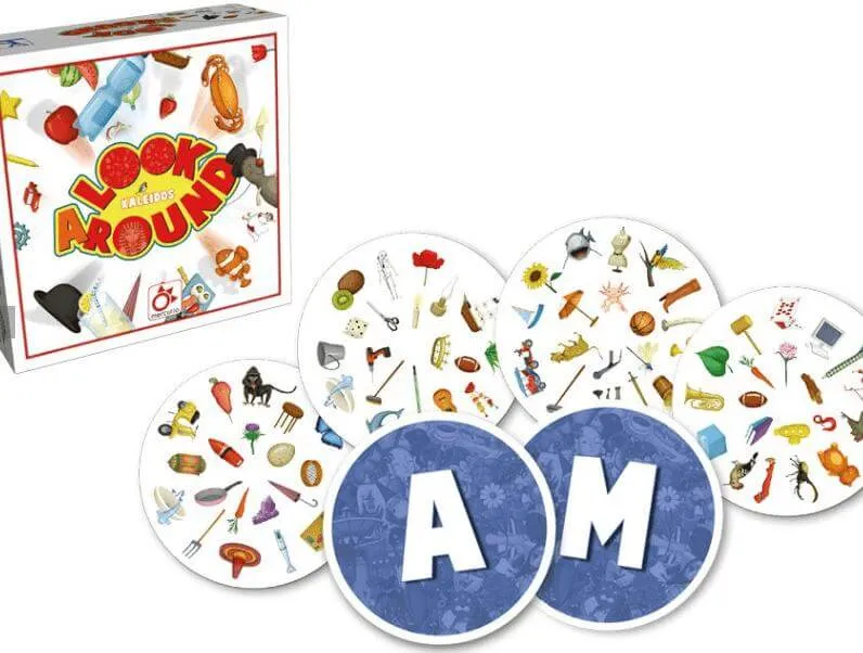Look Around - Juego de mesa - Mercurio - 2-6 jugadores - 8+ años - 15 min