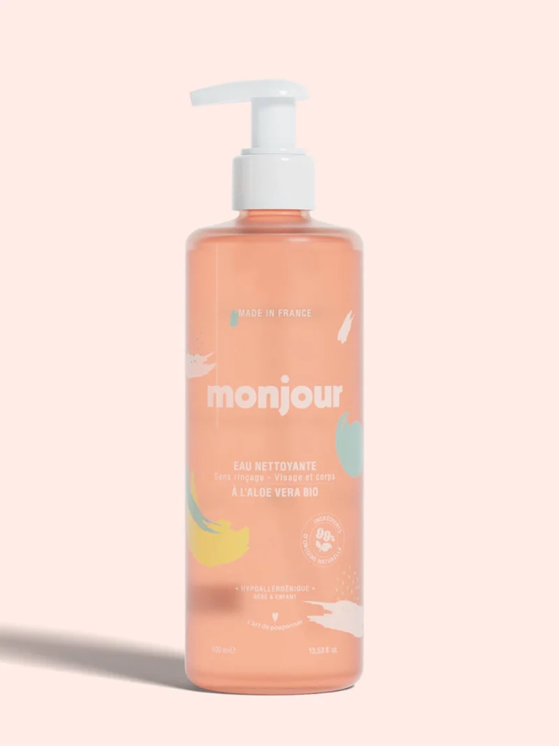 Agua limpiadora cara y cuerpo Monjour 400ml