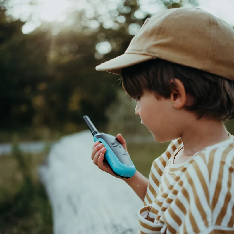 Walkie Talkies Kidytalk Natural-Cyan · Kidywolf