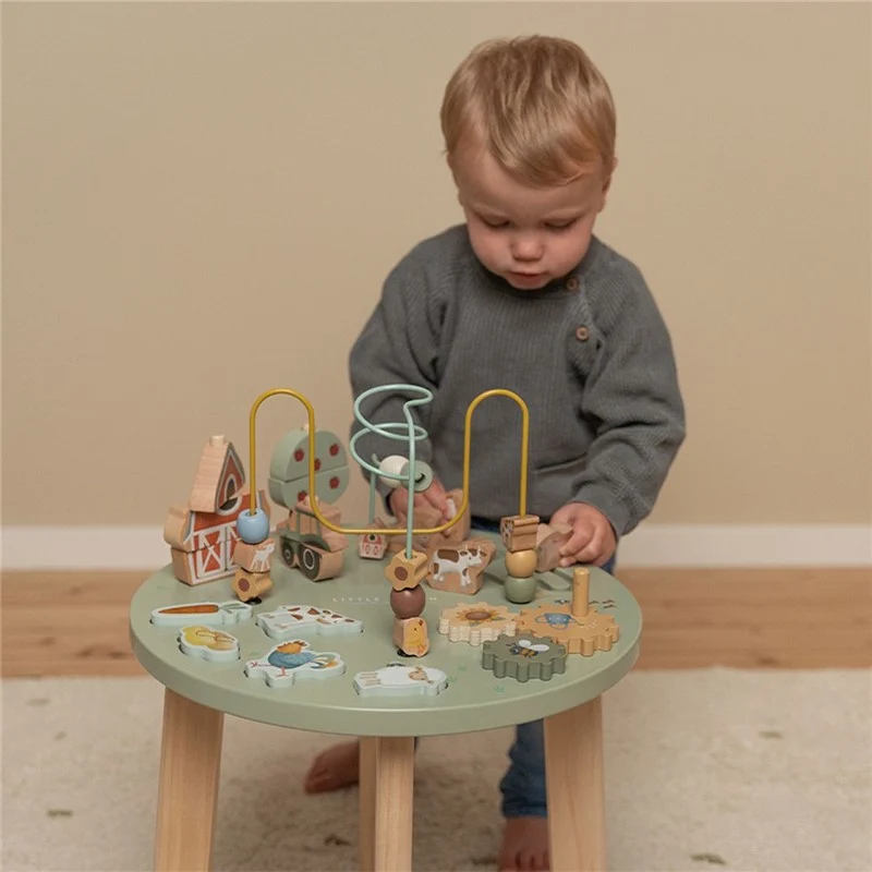 Mesa de actividades Pequeña granja FSC · Little Dutch