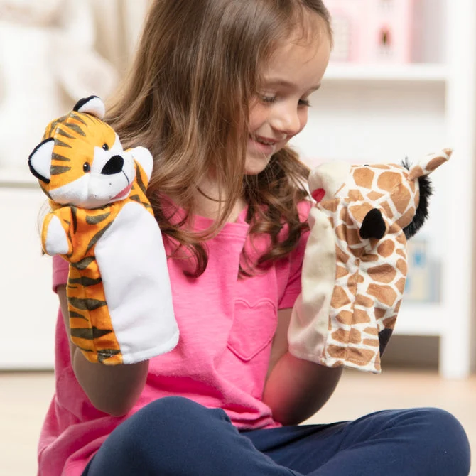 Títeres amigos del zoológico · Melissa & Doug