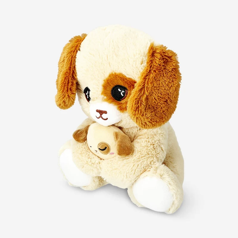 Plush toy - Dog with puppy
