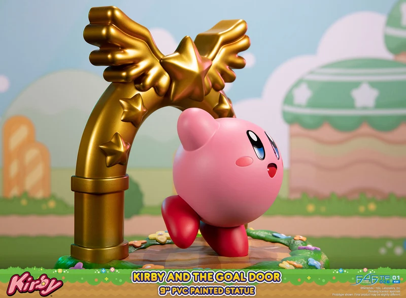 First 4 Figures Kirby: Kirby y la puerda de Meta Edicion Estandar Pulgadas 9.5 Pulgadas