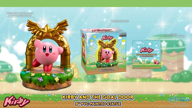 First 4 Figures Kirby: Kirby y la puerda de Meta Edicion Estandar Pulgadas 9.5 Pulgadas