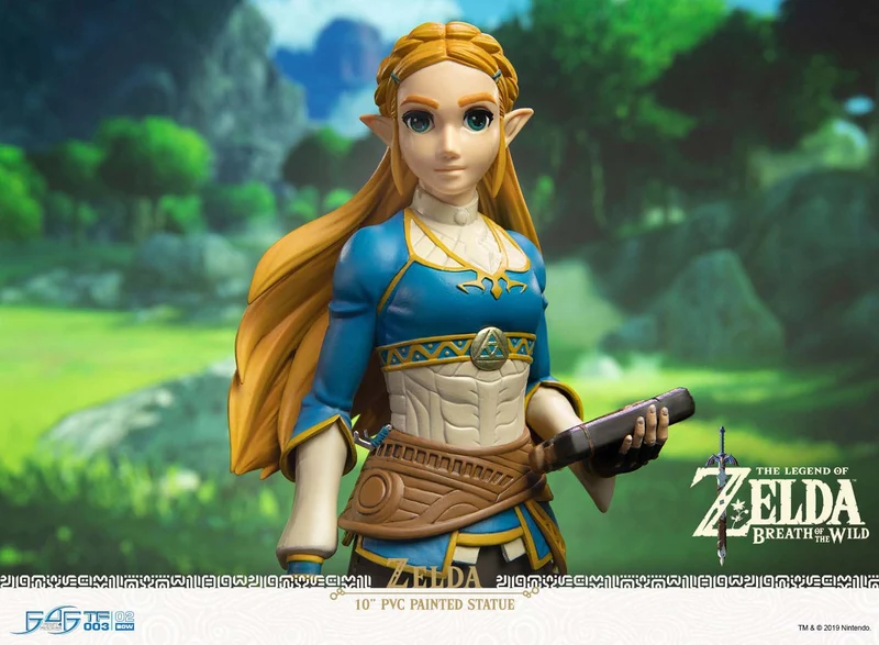 First 4 Figures The Legend of Zelda: TLOZ Breath of the Wild - Zelda 10 Pulgadas Estandar