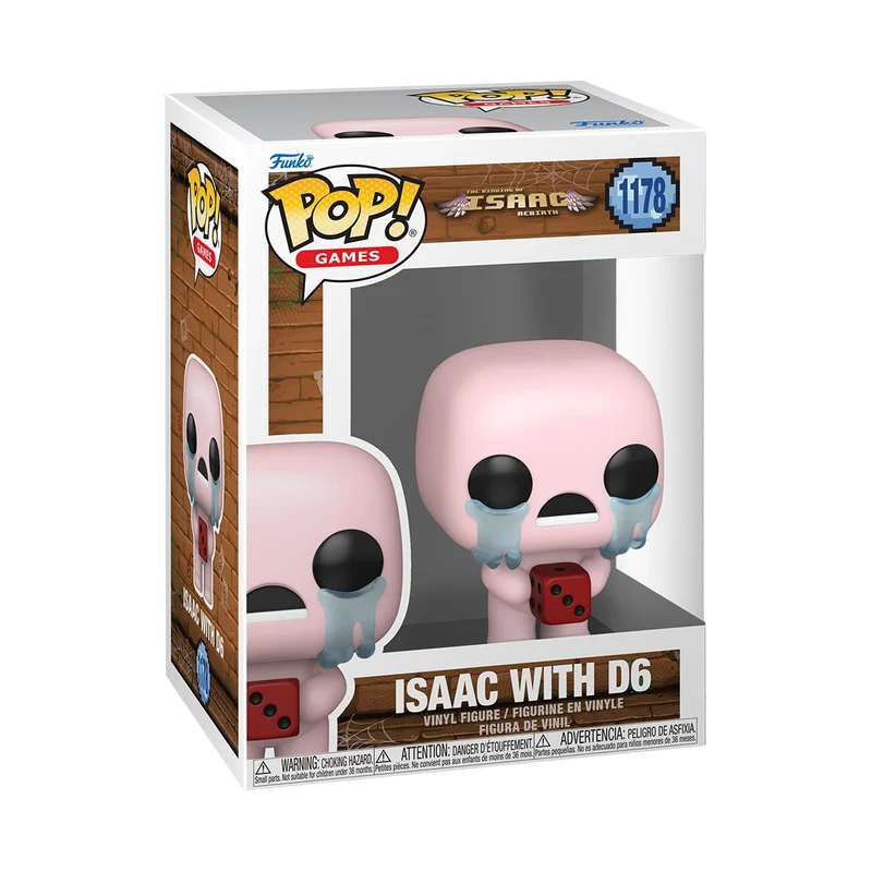 Funko Pop Games: Binding Of Isaac - Isaac con Dado
