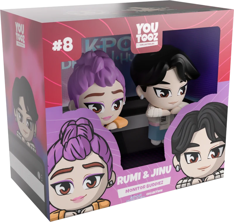 Youtooz Monitor Buddiez: KPop Demon Hunters - Jinu y Rumi